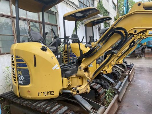 Używany Komatsu PC20MR-2 Crawler Mounted Excavator Original Japan Praca w ogrodzie