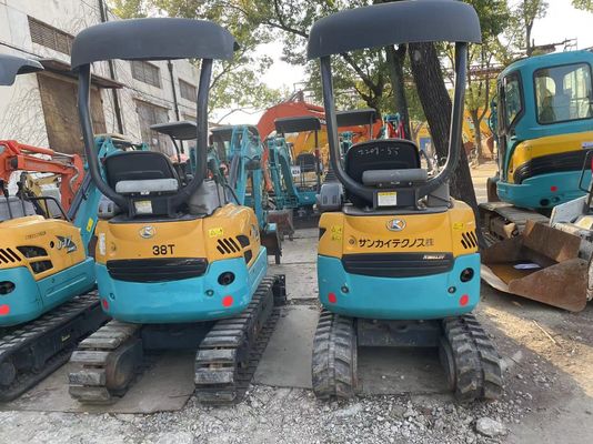 Oryginalny kolor Używany Koparnik Kobelco U17 Wysoka wydajność do pracy w pomieszczeniach