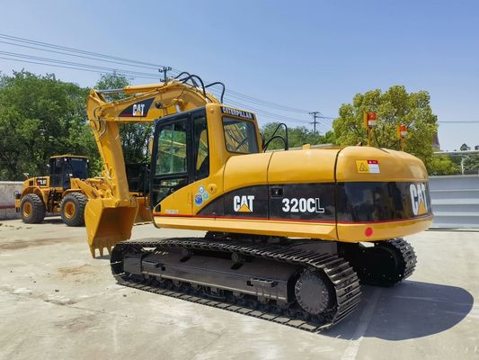 Wykorzystany hydrauliczny bager CAT 20 ton Bager CAT 320CL oryginalny Japonia dla Afryki