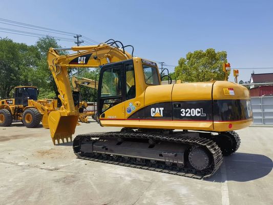 Wykorzystany hydrauliczny bager CAT 20 ton Bager CAT 320CL oryginalny Japonia dla Afryki