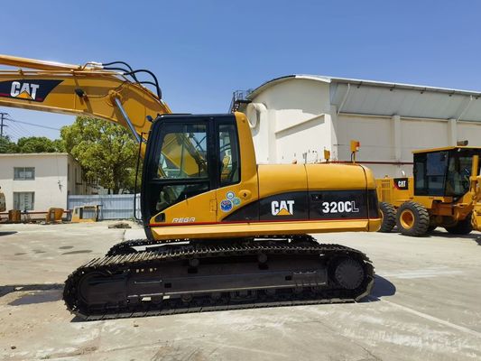 Wykorzystany hydrauliczny bager CAT 20 ton Bager CAT 320CL oryginalny Japonia dla Afryki