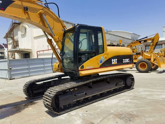 Wykorzystany hydrauliczny bager CAT 20 ton Bager CAT 320CL oryginalny Japonia dla Afryki