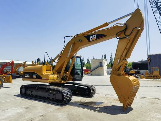 Wykorzystany hydrauliczny bager CAT 20 ton Bager CAT 320CL oryginalny Japonia dla Afryki