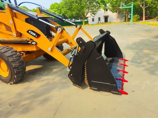 420F Używany ładowarka Caterpillar Backhoe CAT Wysokiej Prędkości Energooszczędna