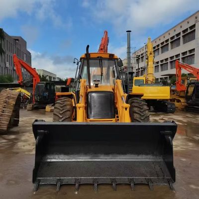 JCB 4CX Ładowarka wyciągów z drugiej ręki Oszczędność energii z dużą pojemnością