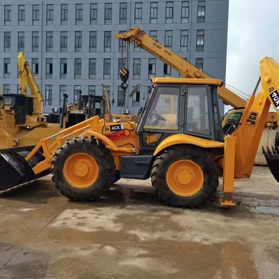 JCB 4CX Ładowarka wyciągów z drugiej ręki Oszczędność energii z dużą pojemnością