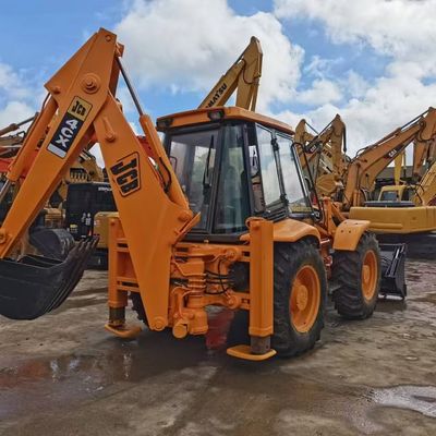 JCB 4CX Ładowarka wyciągów z drugiej ręki Oszczędność energii z dużą pojemnością