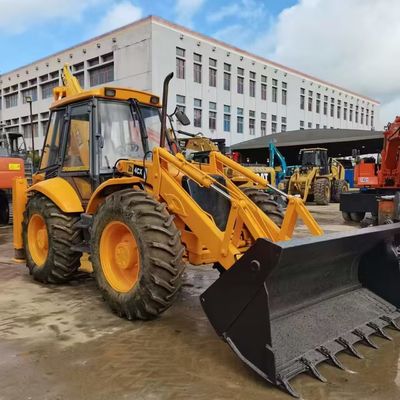 JCB 4CX Ładowarka wyciągów z drugiej ręki Oszczędność energii z dużą pojemnością