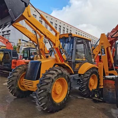 JCB 4CX Ładowarka wyciągów z drugiej ręki Oszczędność energii z dużą pojemnością