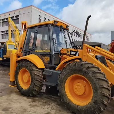 JCB 4CX Ładowarka wyciągów z drugiej ręki Oszczędność energii z dużą pojemnością
