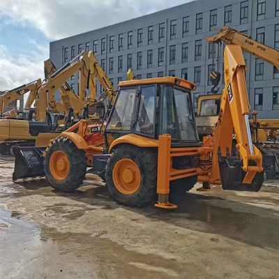 JCB 4CX Ładowarka wyciągów z drugiej ręki Oszczędność energii z dużą pojemnością