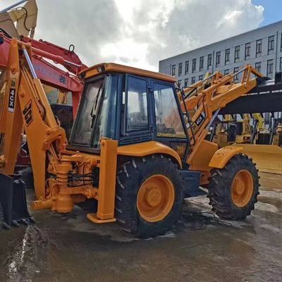 JCB 4CX Ładowarka wyciągów z drugiej ręki Oszczędność energii z dużą pojemnością
