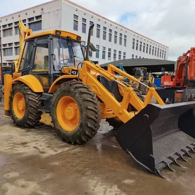 JCB 4CX Ładowarka wyciągów z drugiej ręki Oszczędność energii z dużą pojemnością