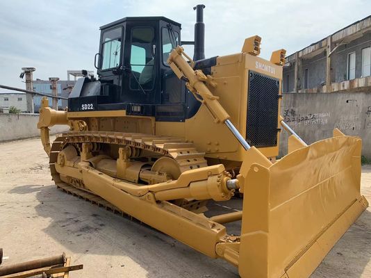 6 Way Blade SHANTUI SD22 Bulldozer z drugiej ręki z hydraulicznym rozdzieraczem