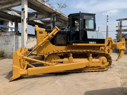 6 Way Blade SHANTUI SD22 Bulldozer z drugiej ręki z hydraulicznym rozdzieraczem