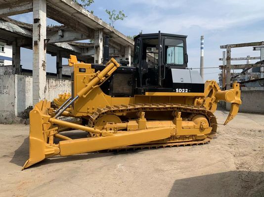6 Way Blade SHANTUI SD22 Bulldozer z drugiej ręki z hydraulicznym rozdzieraczem