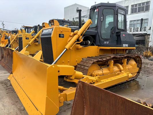 SHANTUI SD16 używany buldozer z płaszczem, z niską konserwacją, z użyciem