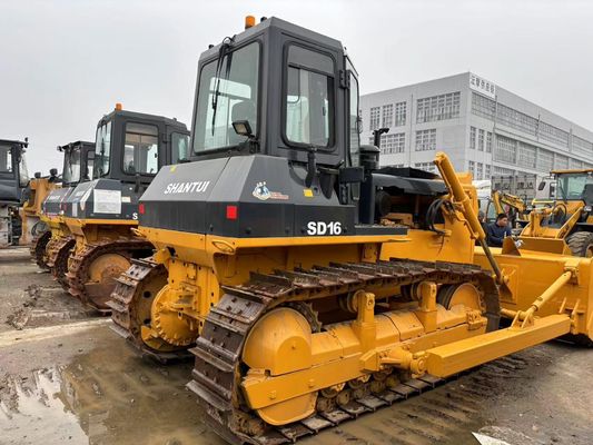 SHANTUI SD16 używany buldozer z płaszczem, z niską konserwacją, z użyciem