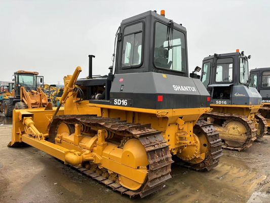 SHANTUI SD16 używany buldozer z płaszczem, z niską konserwacją, z użyciem