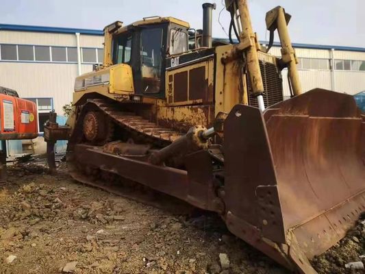 Oryginalny kolor D8R LGP używany buldozer Caterpillar z hydraulicznym rozdzieraczem