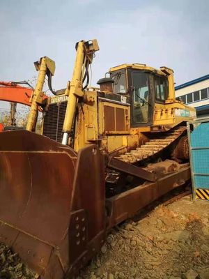Oryginalny kolor D8R LGP używany buldozer Caterpillar z hydraulicznym rozdzieraczem