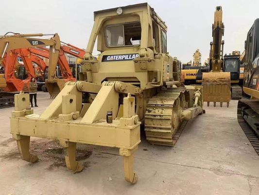 Mocny używany Caterpillar D7G Dozer Energooszczędność 6 Way Blade