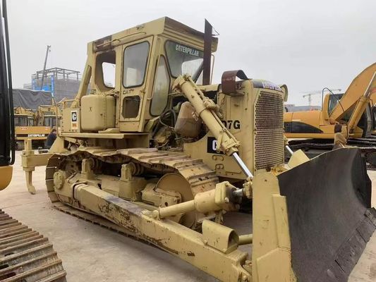Mocny używany Caterpillar D7G Dozer Energooszczędność 6 Way Blade