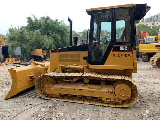 Oryginalny japoński mini buldozer Caterpillar D5C XL