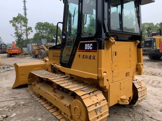 Oryginalny japoński mini buldozer Caterpillar D5C XL