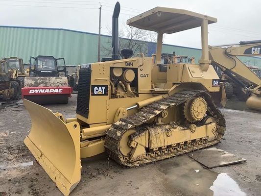 Stosowany Crawler CAT D4H Bulldozer Odfarbowanie Kolor Wysoki napęd Łatwa obsługa