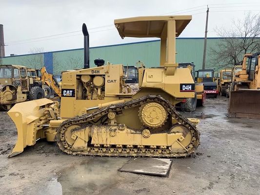 Stosowany Crawler CAT D4H Bulldozer Odfarbowanie Kolor Wysoki napęd Łatwa obsługa