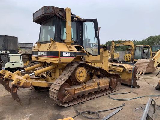Wysoki napęd D5M XL używany Caterpillar Bulldozer Crawler z systemem hydraulicznym