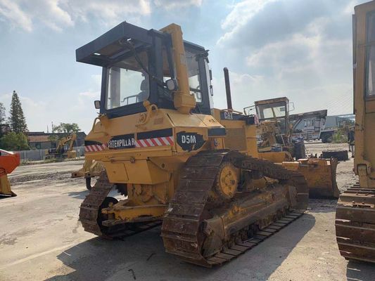Oryginalny kolor D5M LGP używany buldozer pełzający wysoki napęd używany buldozer gąsienicowy