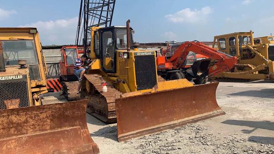 Oryginalny kolor D5M LGP używany buldozer pełzający wysoki napęd używany buldozer gąsienicowy