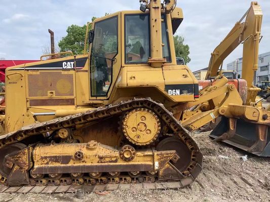 Oryginalny kolor Caterpillar D6N XL Używany mały buldozer z hydraulicznym rozdzieraczem