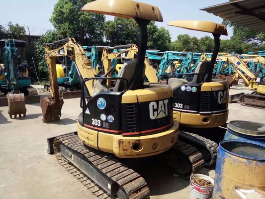 Oryginalny kolor 303 CR Używany katwaler CAT Energooszczędność Używany katwaler CAT Mini