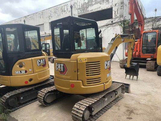 Wydajność energetyczna Wykorzystany kataklizator CAT Crawler Caterpillar 303.5 E CR Nieruszczący