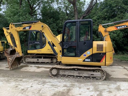 Kompaktny Caterpillar 306D Mini Excavator oryginalny Japonia używany