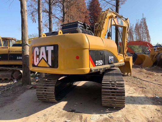 Oryginalny Japonia Caterpillar 315D używany grabarz Bezpieczeństwo operacyjne
