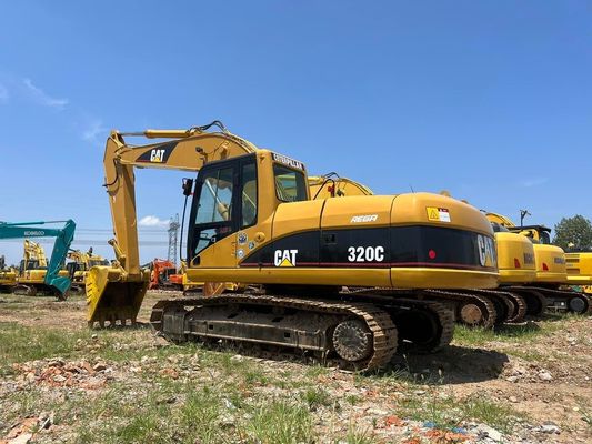 320C Używany grabarz CAT Caterpillar 20 Ton Grabarz Bezpieczeństwo operacja Japonia