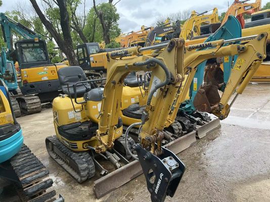 Japonia Komatsu PC10MR-2 Druga ręczna grabiarka do pracy w pomieszczeniach