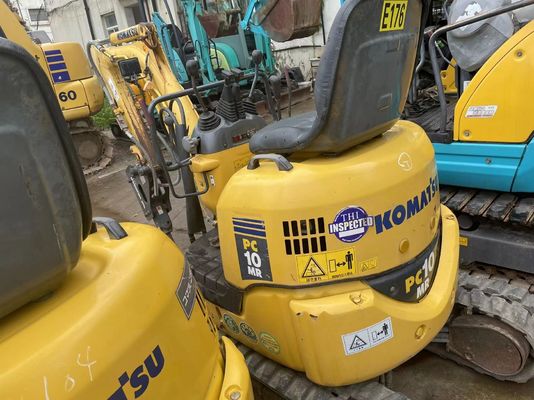 Japonia Komatsu PC10MR-2 Druga ręczna grabiarka do pracy w pomieszczeniach