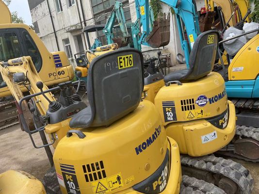 Japonia Komatsu PC10MR-2 Druga ręczna grabiarka do pracy w pomieszczeniach
