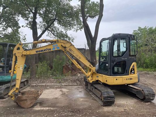 Załączona kabina używany Komatsu Mini Excavator PC40MR-2 PC35MR-2 PC40MR-2