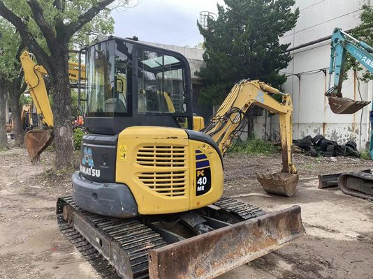 Załączona kabina używany Komatsu Mini Excavator PC40MR-2 PC35MR-2 PC40MR-2
