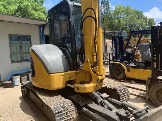 Używany PC50MR-2 Komatsu Mini Digger Zamknięta Kabina Na Placu Budowlanym