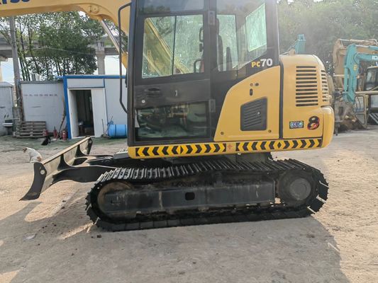 Oryginalny Japoński Ekskawator używany Komatsu PC70-8 Ekskawator typu Crawler