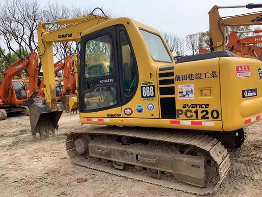 12 ton użytych Komatsu PC120-6 Wędrówka Wykopacz Hydrauliczny Gwarancja bezpieczeństwa