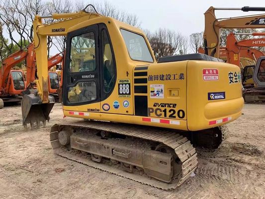 12 ton użytych Komatsu PC120-6 Wędrówka Wykopacz Hydrauliczny Gwarancja bezpieczeństwa