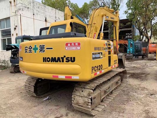 12 ton użytych Komatsu PC120-6 Wędrówka Wykopacz Hydrauliczny Gwarancja bezpieczeństwa